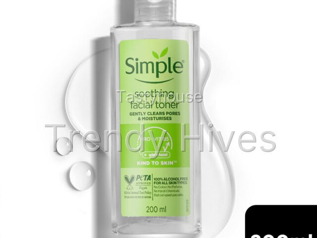 Simple Soothing Facial Toner