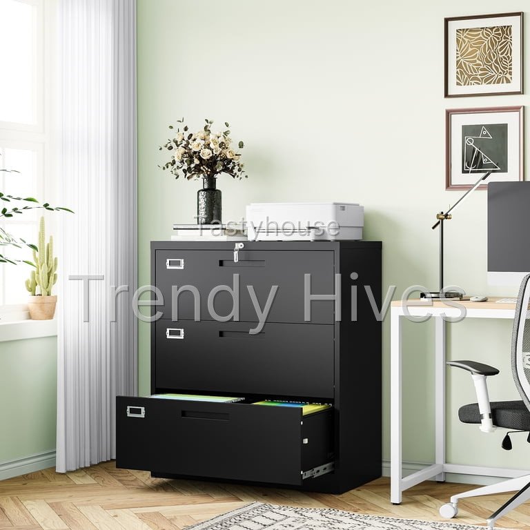 STANI Lateral File Cabinet with Lock