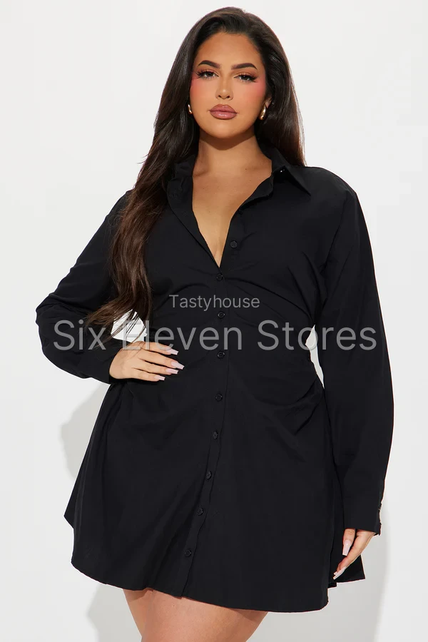 Friday Feels Shirt Dress