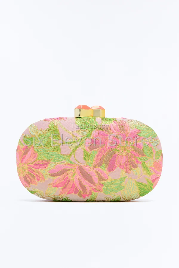Flowers In The Morning Clutch