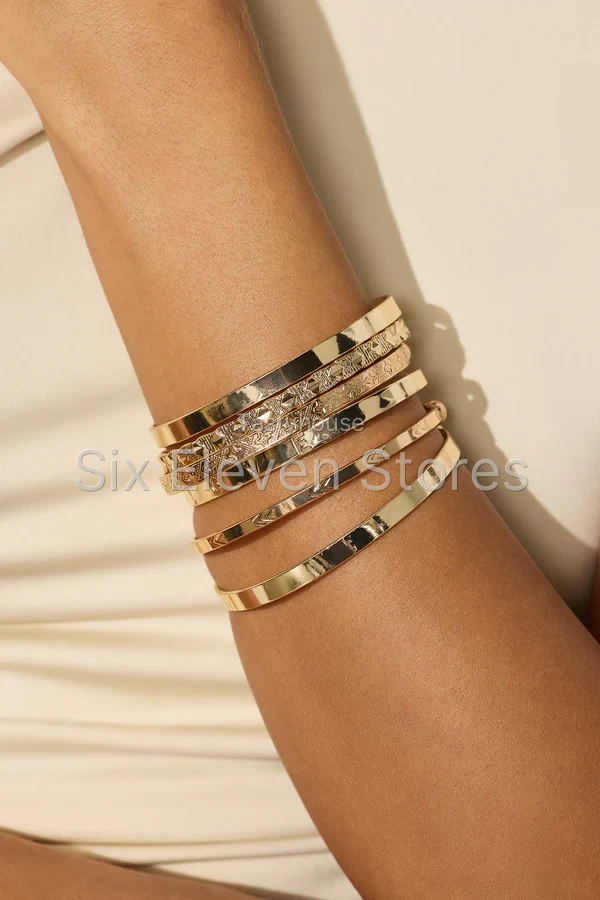 Anything For Love 6 Piece Bangle Set