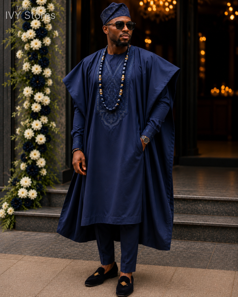 Men’s Premium embroidered Agbada