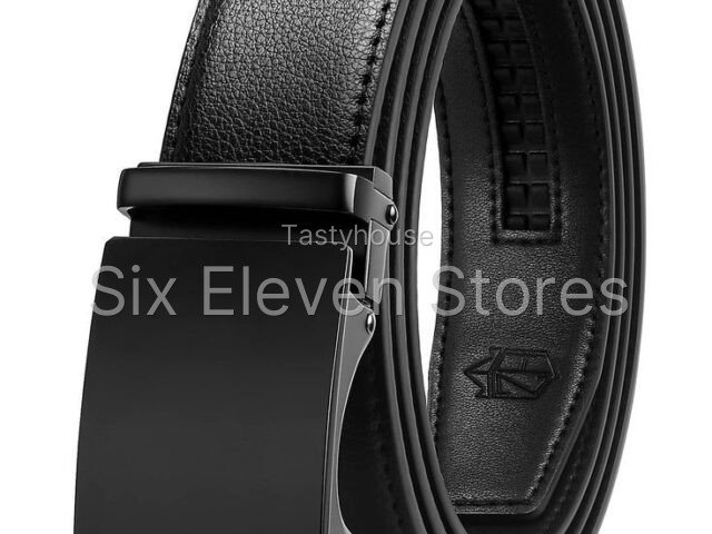 Men’s Real Leather Ratchet Belt