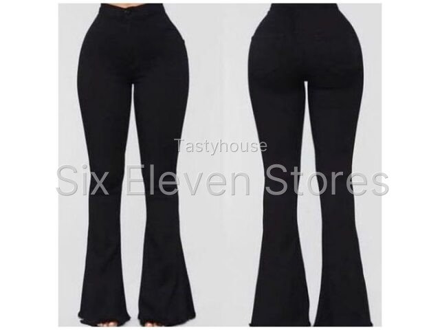 Trendy Ladies High Waist Palazo Jean