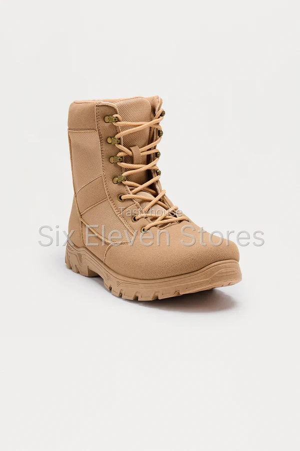 Mountaineer Lace Up Desert Combat Boot