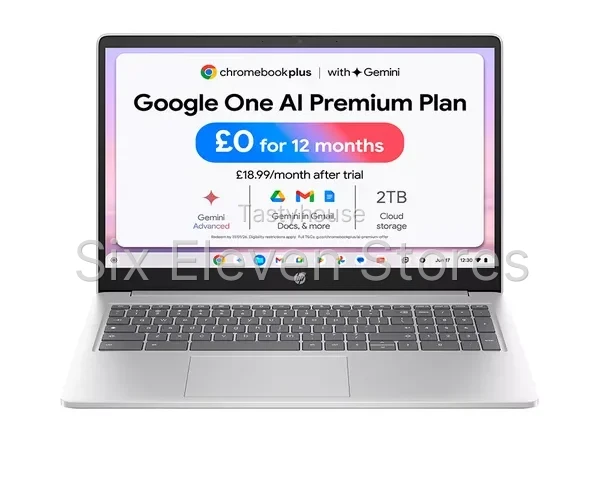 HP Chromebook Plus 15a-nb0502sa 15.6 n305 – Intel® Core™ i3, 128 GB SSD