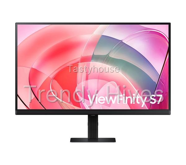 SAMSUNG ViewFinity S7 LS27D700EAUXXU 4K Ultra HD 27″ IPS LCD Monitor – Black