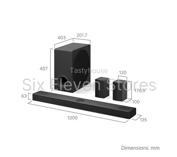 LG US80TR 5.1.3 Wireless Sound Bar with Dolby Atmos