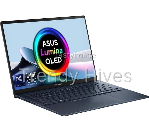 ASUS Zenbook 14 OLED 14″ Laptop – Intel® Core™ Ultra 9, 1 TB SSD, Ponder Blue