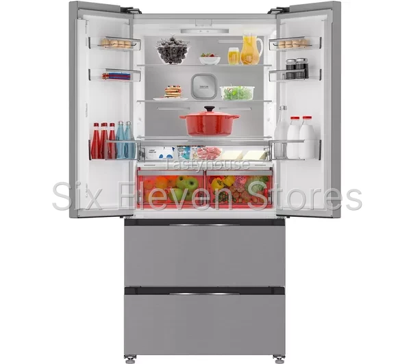 HOTPOINT VitalCare HPG2 6513 XBR4UK American-Style Fridge Freezer