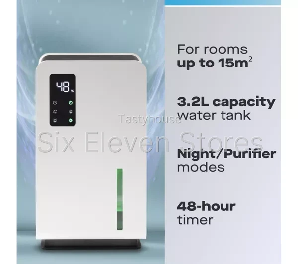 DAEWOO COL1657GE Dehumidifier with Air Purifier
