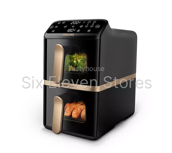 PHILIPS 4000 Series NA462/79 Stacked Dual Basket Air Fryer