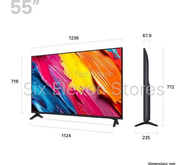 LG QNED70 55″ QNED AI 4K HDR Smart TV 2025