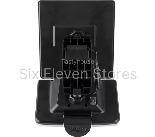 LUCECO LEXSF15B40-01 Solar LED Floodlight with PIR Motion Sensor