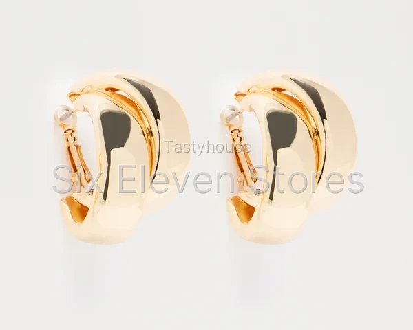 Double Trouble Hoop Earrings