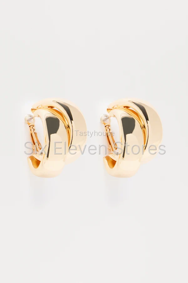 Double Trouble Hoop Earrings
