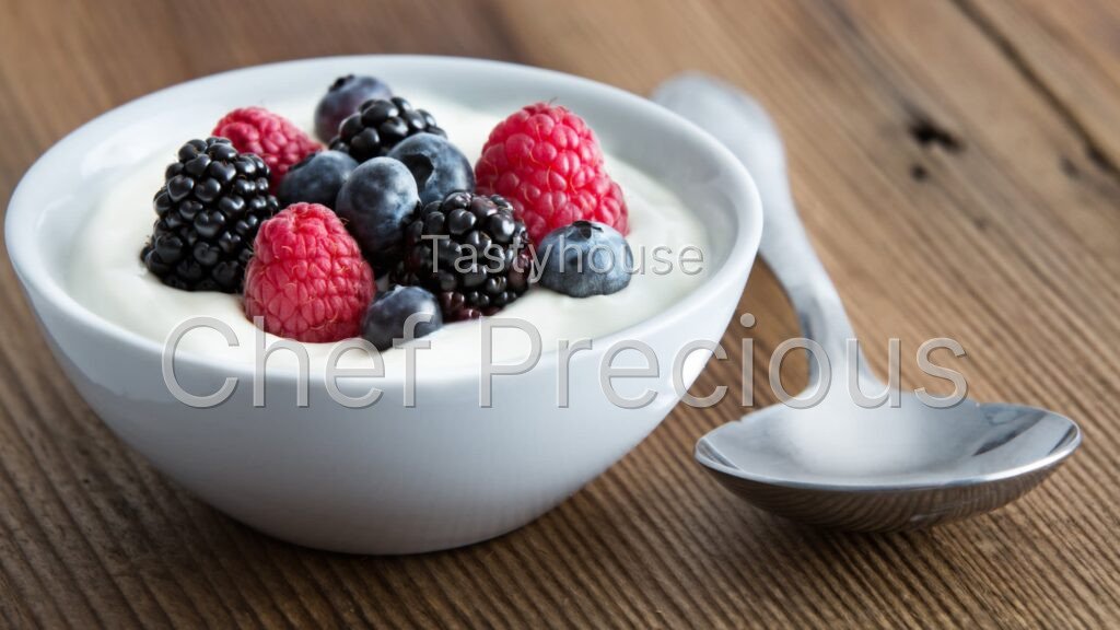 Plain yogurt