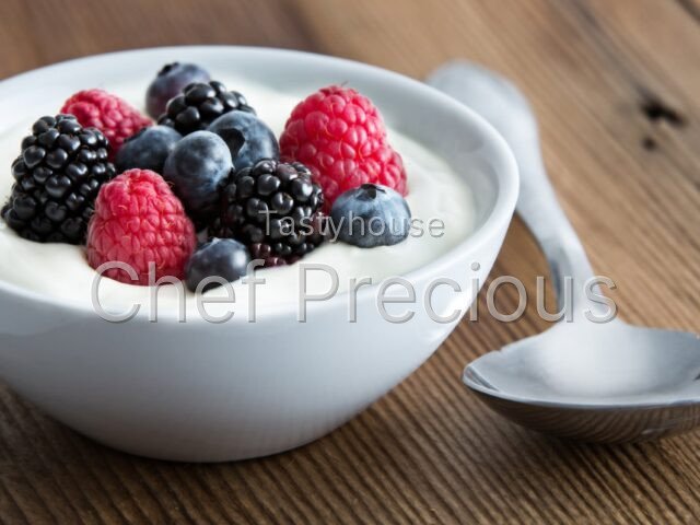 Plain yogurt