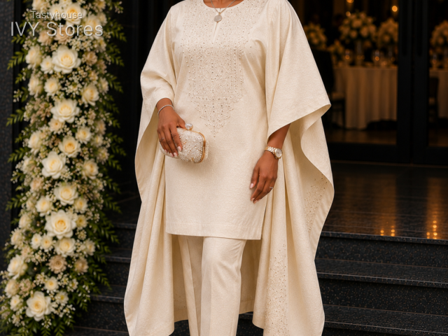 Women’s Premium embroidered Agbada