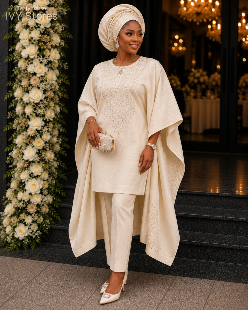Women’s Premium embroidered Agbada