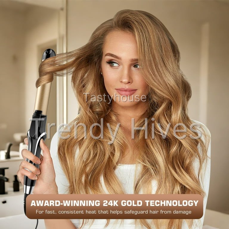 Ceramic Hair Straightener and Curler 2 in 1