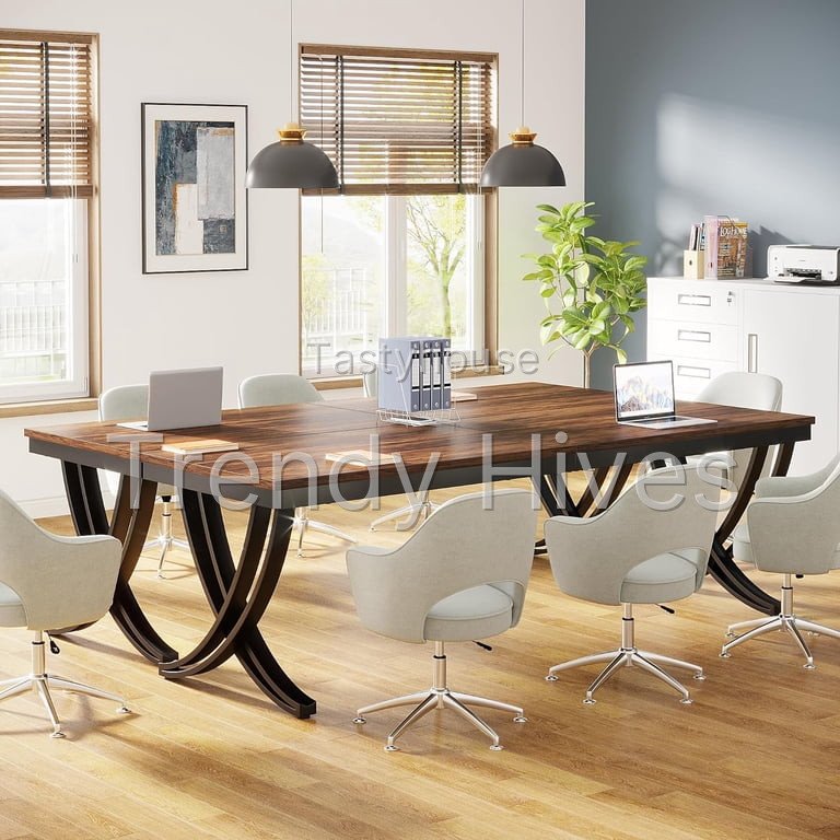 Finmind Rectangular Conference Table