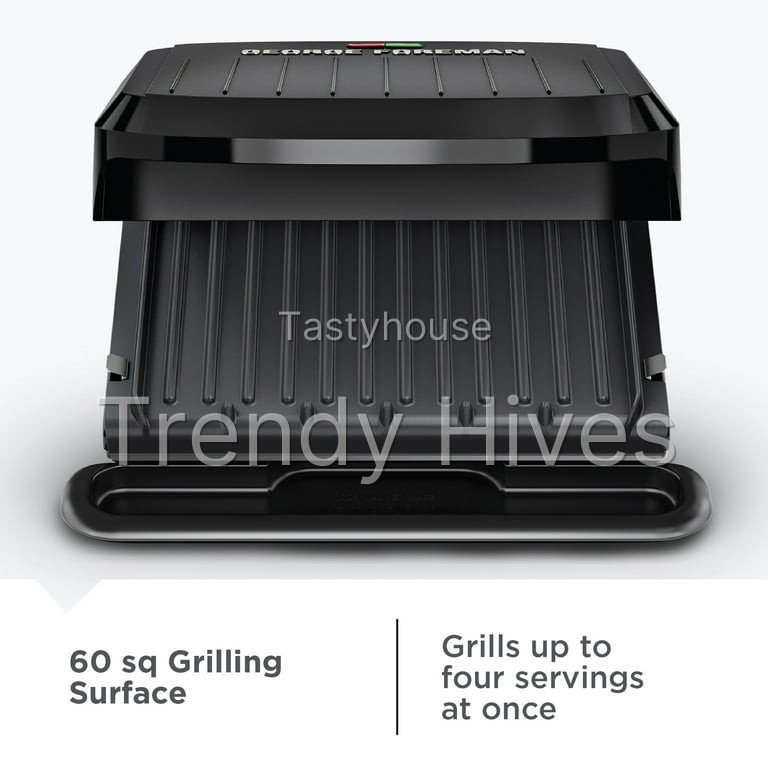 George Foreman 4‑Serving Electric Grill