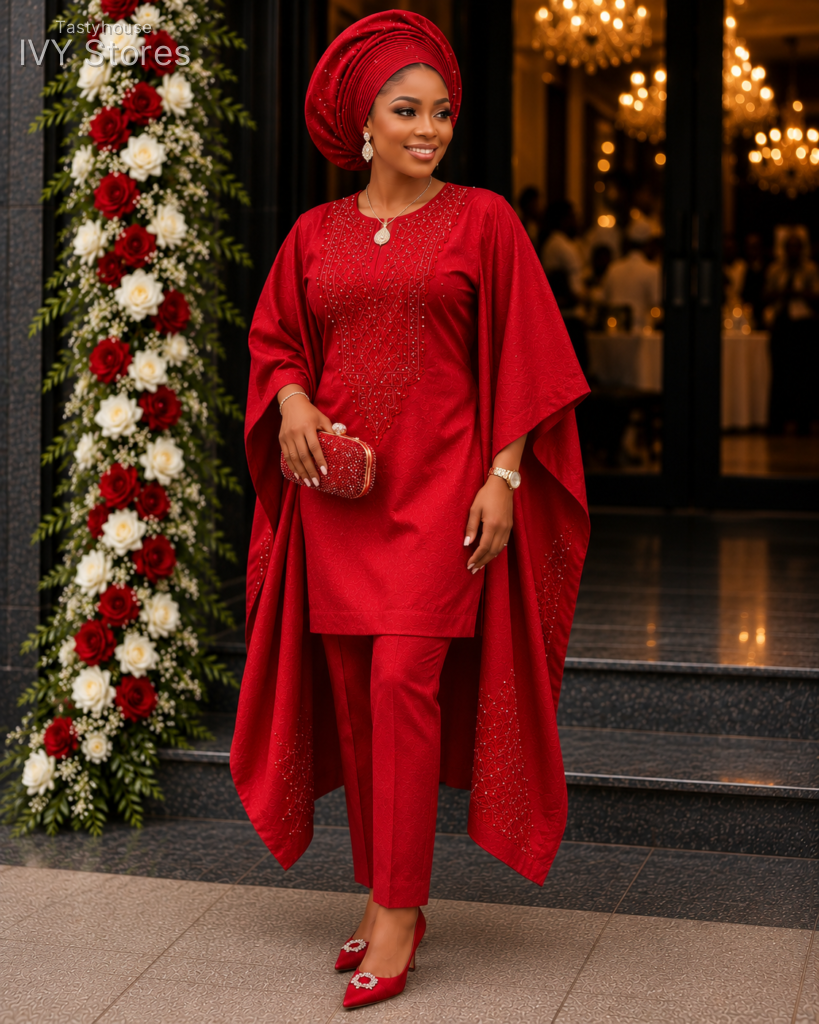 Women’s Premium embroidered Agbada