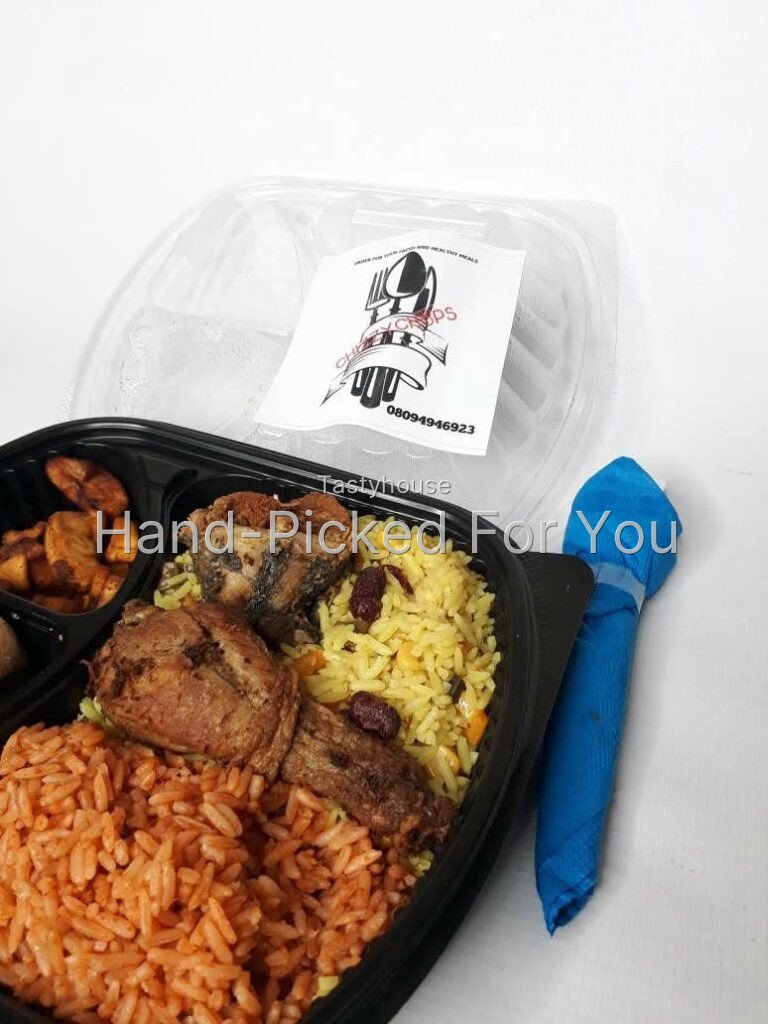 Rice, Chicken & Plantain Combo