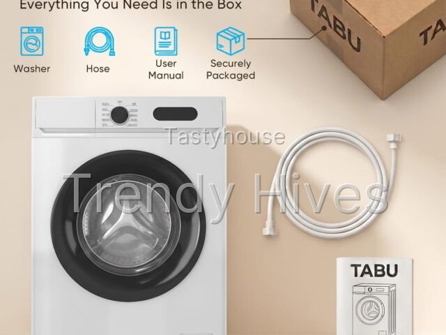 TABU 2.7 Cu. Ft. Front Load Washer