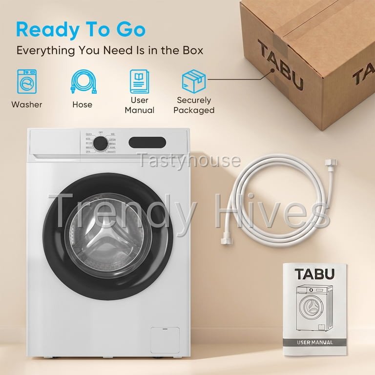 TABU 2.7 Cu. Ft. Front Load Washer