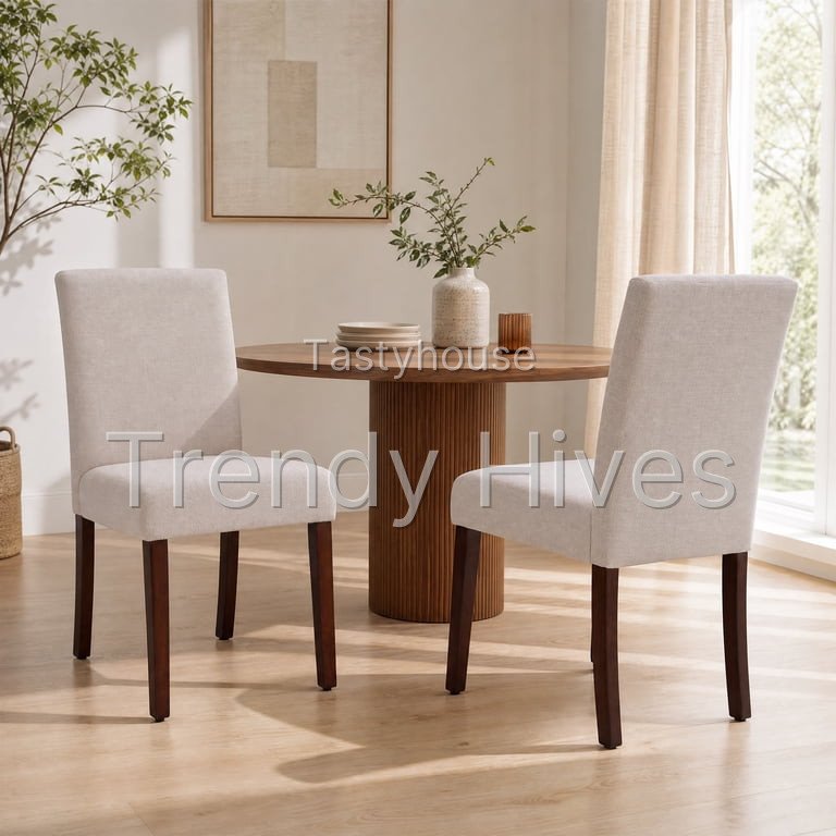Upholstered Fabric Dining Chairs