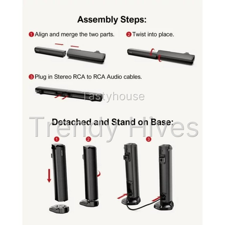 ULTIMEA 2.2ch Sound Bar