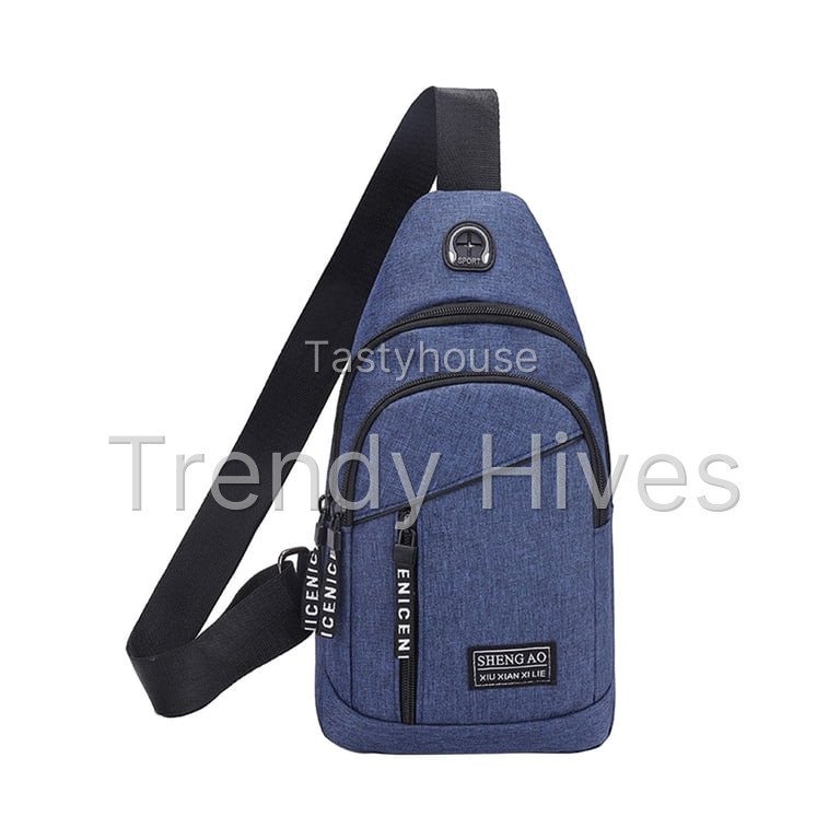 Kbndieu Sling Bag Waterproof Crossbody Bag for Men