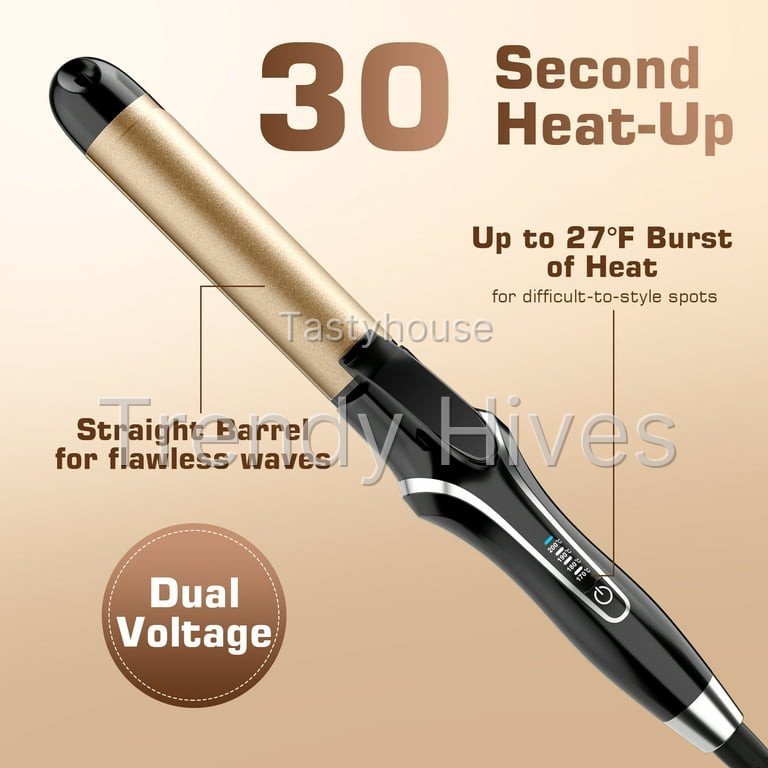 Ceramic Hair Straightener and Curler 2 in 1