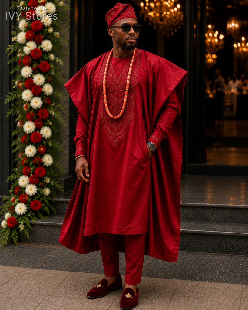 Men’s Premium embroidered Agbada