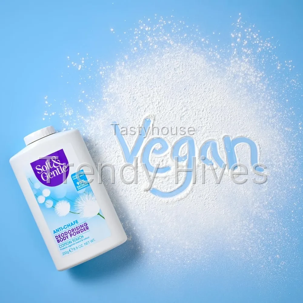SOFT & GENTLE Fresh Cotton Talc Free Cotton Body Powder