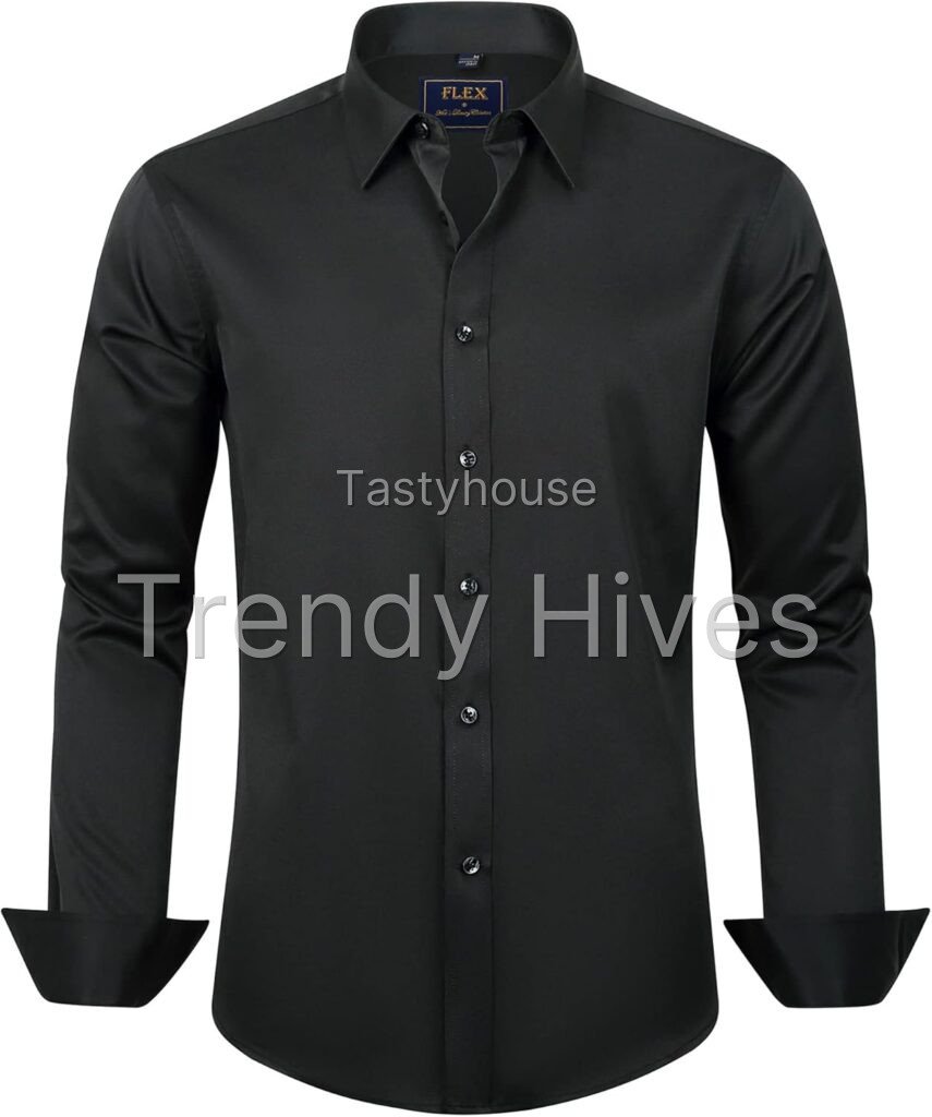 Classic Collar Button Cuff Poplin Shirt