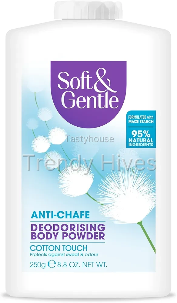 SOFT & GENTLE Fresh Cotton Talc Free Cotton Body Powder