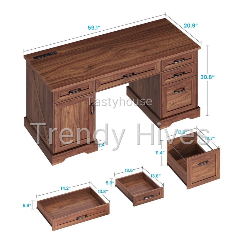 Casacomoda Home Office Desk