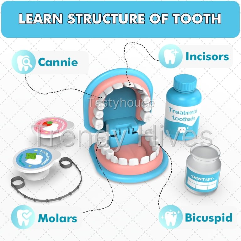 OFUN Doctor Kit for Kids Dentist Play Set for Toddlers