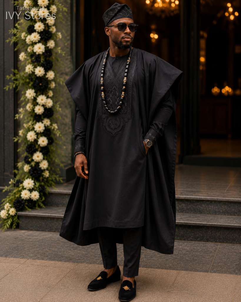 Men’s Premium embroidered Agbada
