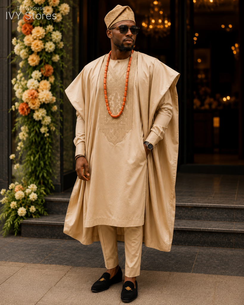 Men’s Premium embroidered Agbada