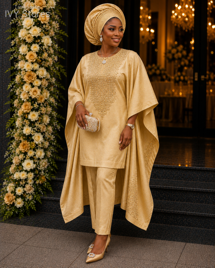 Women’s Premium embroidered Agbada
