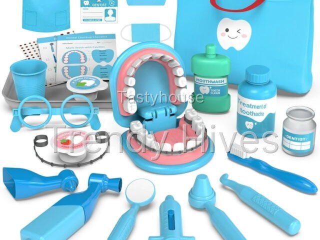 OFUN Doctor Kit for Kids Dentist Play Set for Toddlers