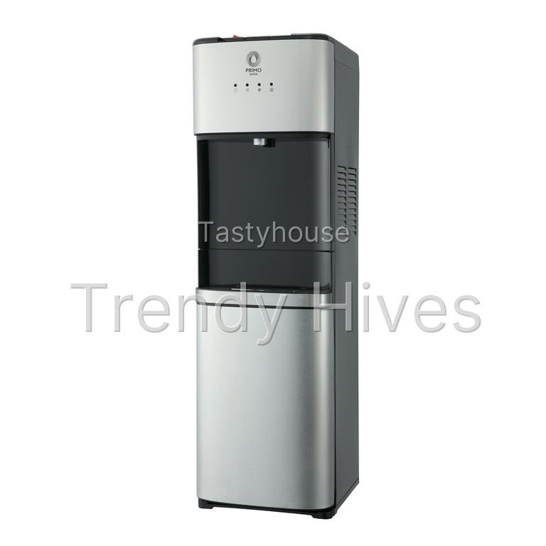 Primo Deluxe Bottom Load Black and Stainless Water Dispenser