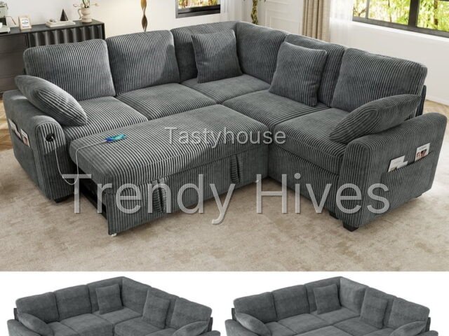 83″ Sectional sofa