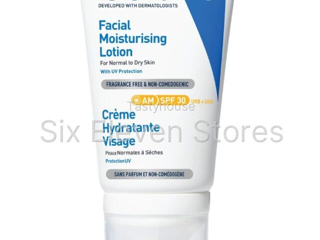 CeraVe AM Facial Moisturising Lotion SPF 50 52ml – Daily Moisturizer with UV Protection