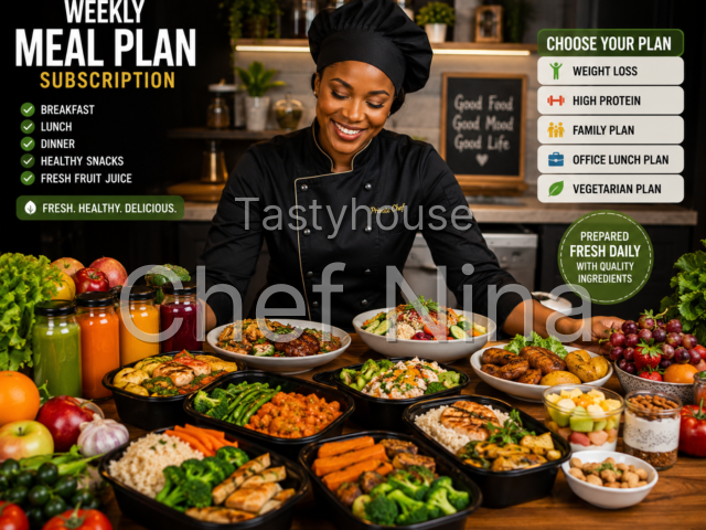 Weekly Healthy Meal Subscription Plan