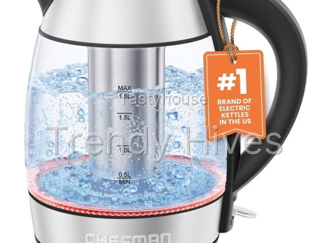 Chefman Rapid-Boil 1.8L Electric Tea Kettle